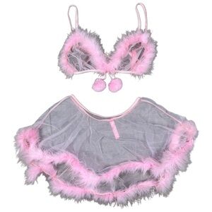 Pink Rave Feminine Intimate Set